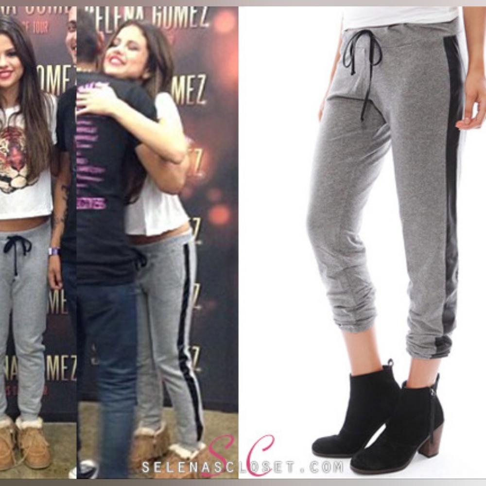 Generation Love Micha Tux Leather Jogging Pants As seen on Selena Gomez Size S